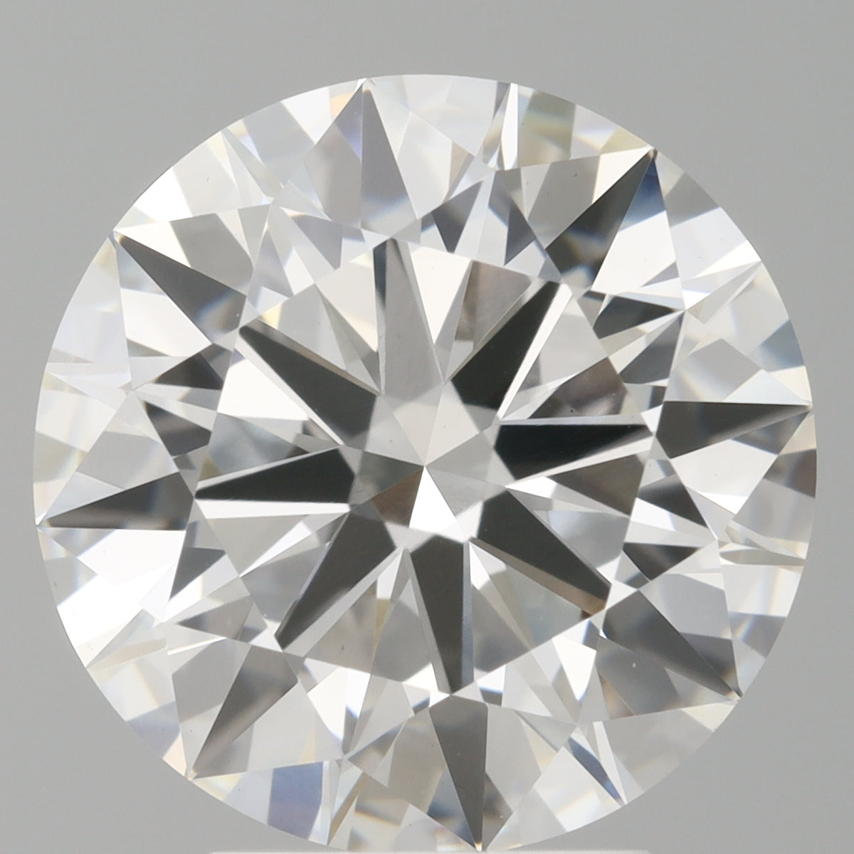 4.09 Carat Round Shaped, Ideal Cut, E Color, VVS2 Clarity, IGI Certified Lab Grown Diamond