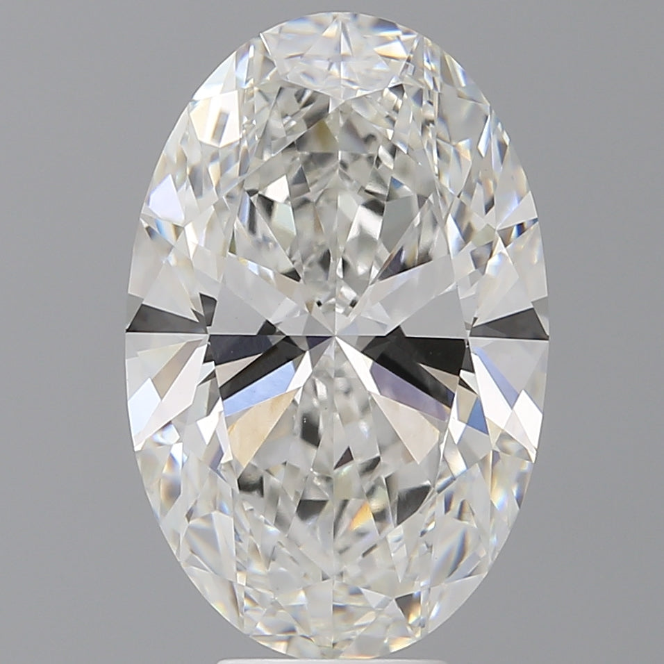 7.55 Carat Oval Shaped, Ideal Cut, E Color, VVS2 Clarity, IGI Certified Lab Grown Diamond