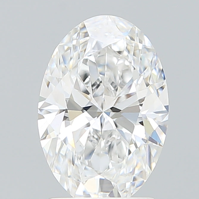 2.09 Carat Oval Shaped, Ideal Cut, D Color, VVS2 Clarity, IGI Certified Lab Grown Diamond