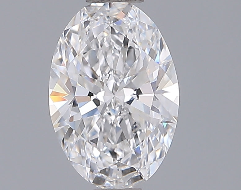 0.98 Carat Oval Shaped, Ideal Cut, D Color, VVS2 Clarity, IGI Certified Lab Grown Diamond