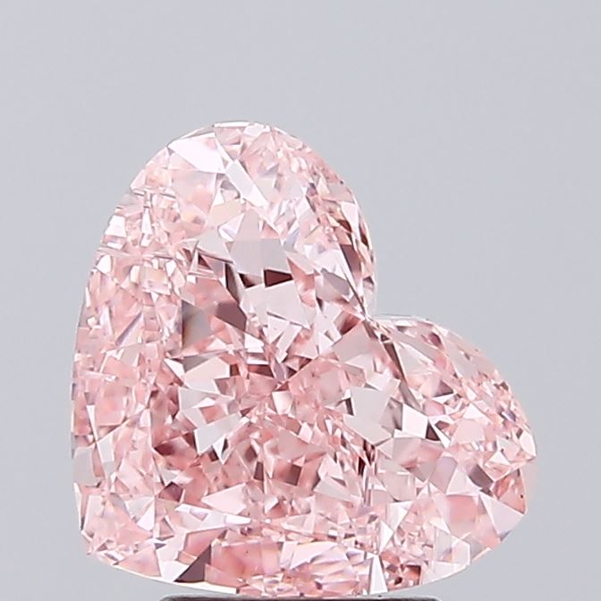 4.04 Carat Heart Shaped, Very Good Cut, VVS2 Clarity, IGI Certified Lab Grown Diamond