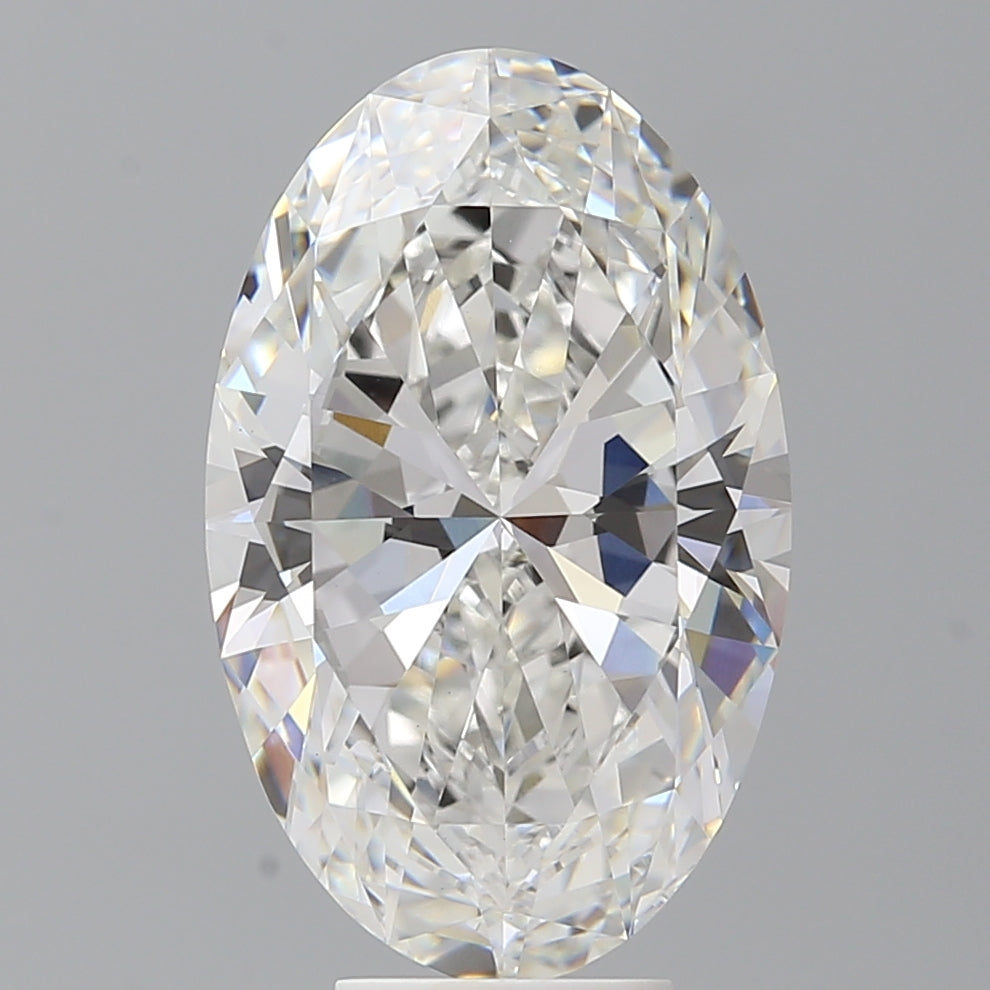 6.58 Carat Oval Shaped, Ideal Cut, F Color, VS1 Clarity, IGI Certified Lab Grown Diamond
