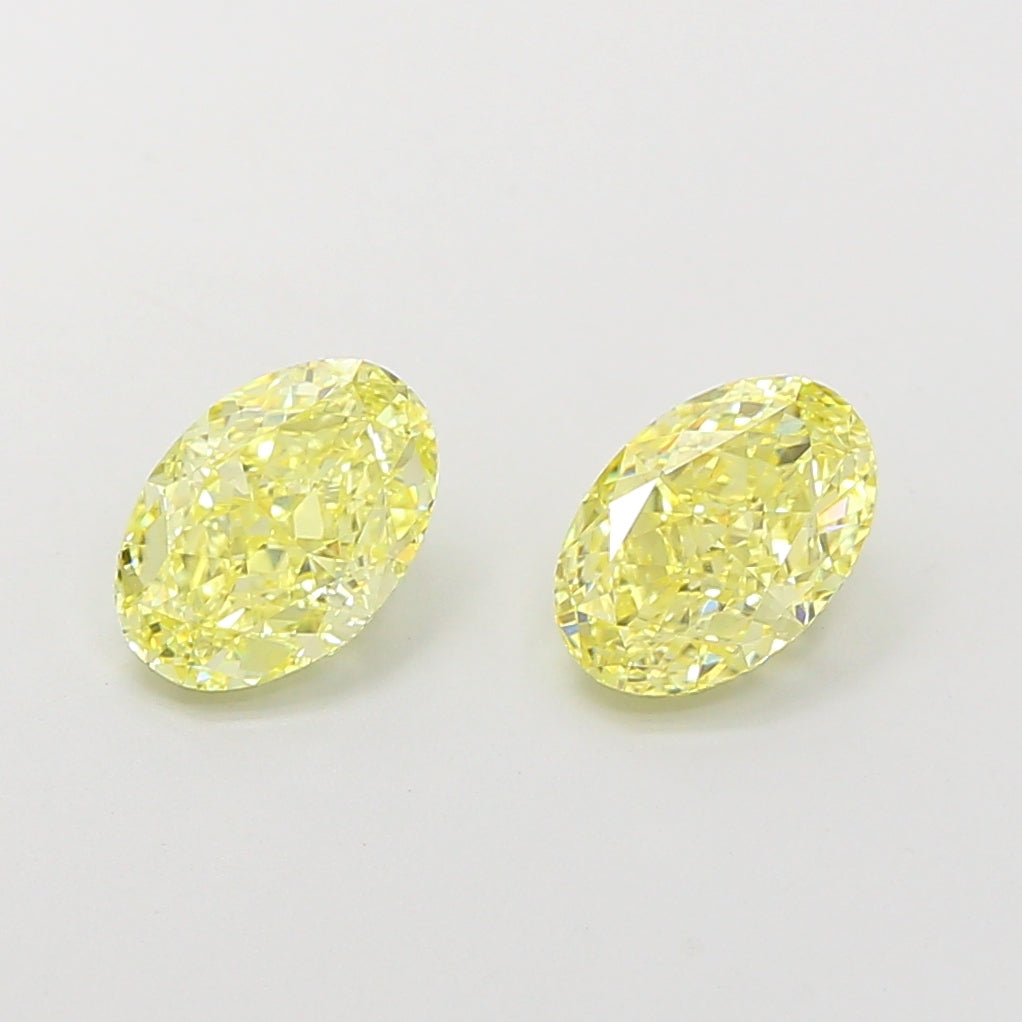 1.35 Carat Oval Shaped, Very Good Cut, VVS2 Clarity, IGI Certified Lab Grown Diamond