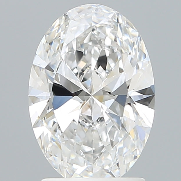 2.00 Carat Oval Shaped, Ideal Cut, E Color, VVS1 Clarity, IGI Certified Lab Grown Diamond