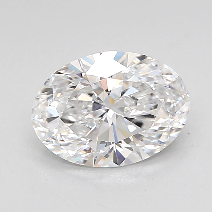 1.60 Carat Oval Shaped, Ideal Cut, D Color, VVS2 Clarity, IGI Certified Lab Grown Diamond