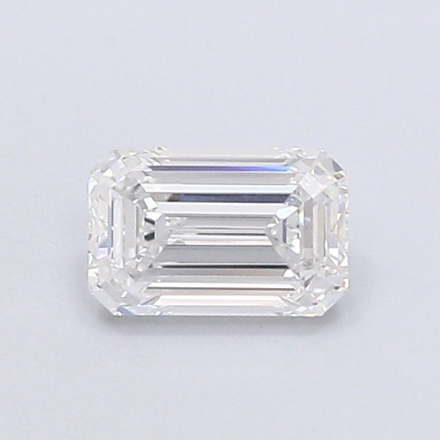 1.15 Carat Emerald Shaped, Very Good Cut, D Color, VVS2 Clarity, IGI Certified Lab Grown Diamond