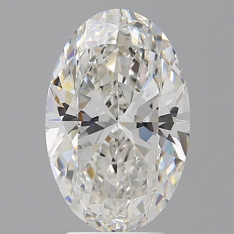 4.04 Carat Oval Shaped, Ideal Cut, F Color, VS1 Clarity, IGI Certified Lab Grown Diamond