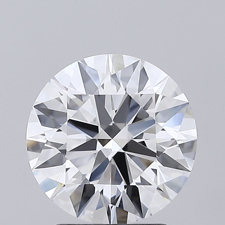 2.18 Carat Round Shaped, Ideal Cut, E Color, VVS2 Clarity, IGI Certified Lab Grown Diamond