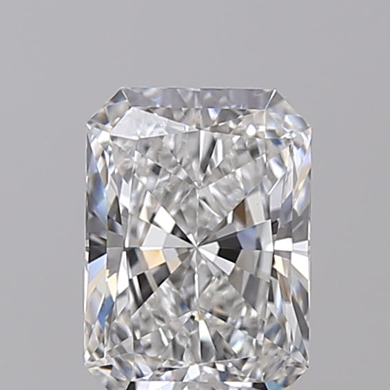 1.22 Carat Radiant Shaped, Excellent Cut, D Color, VVS2 Clarity, IGI Certified Lab Grown Diamond