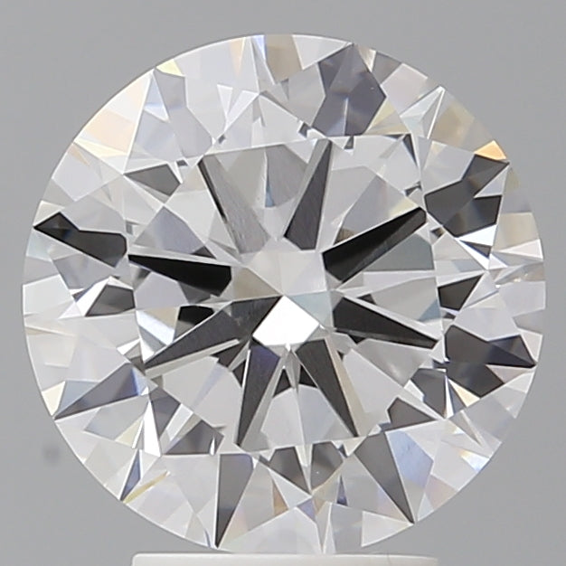 4.00 Carat Round Shaped, Excellent Cut, E Color, VVS2 Clarity, IGI Certified Lab Grown Diamond
