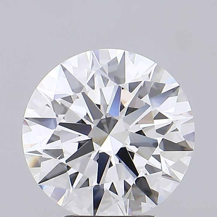 3.90 Carat Round Shaped, Ideal Cut, D Color, IF Clarity, IGI Certified Lab Grown Diamond