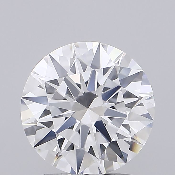 1.83 Carat Round Shaped, Ideal Cut, D Color, VVS1 Clarity, IGI Certified Lab Grown Diamond