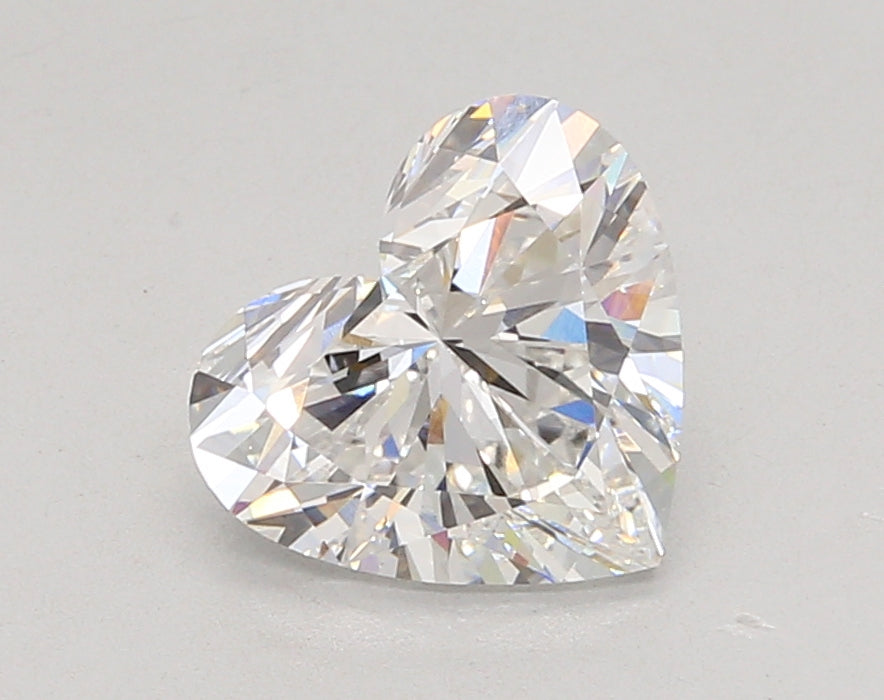 2.06 Carat Heart Shaped, Ideal Cut, D Color, VVS2 Clarity, IGI Certified Lab Grown Diamond