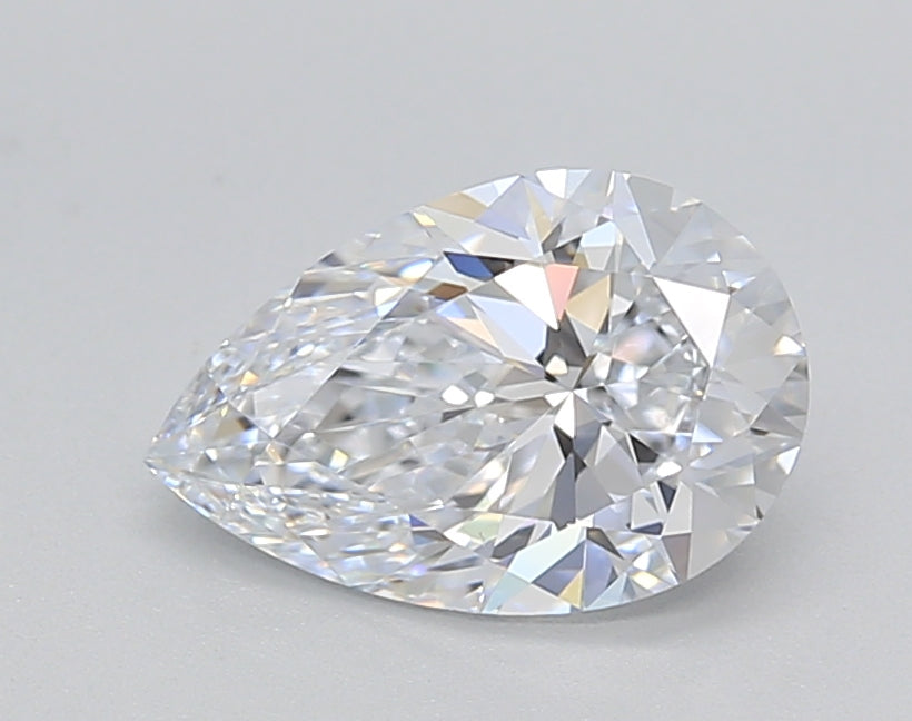 1.27 Carat Pear Shaped, Ideal Cut, E Color, IF Clarity, IGI Certified Lab Grown Diamond