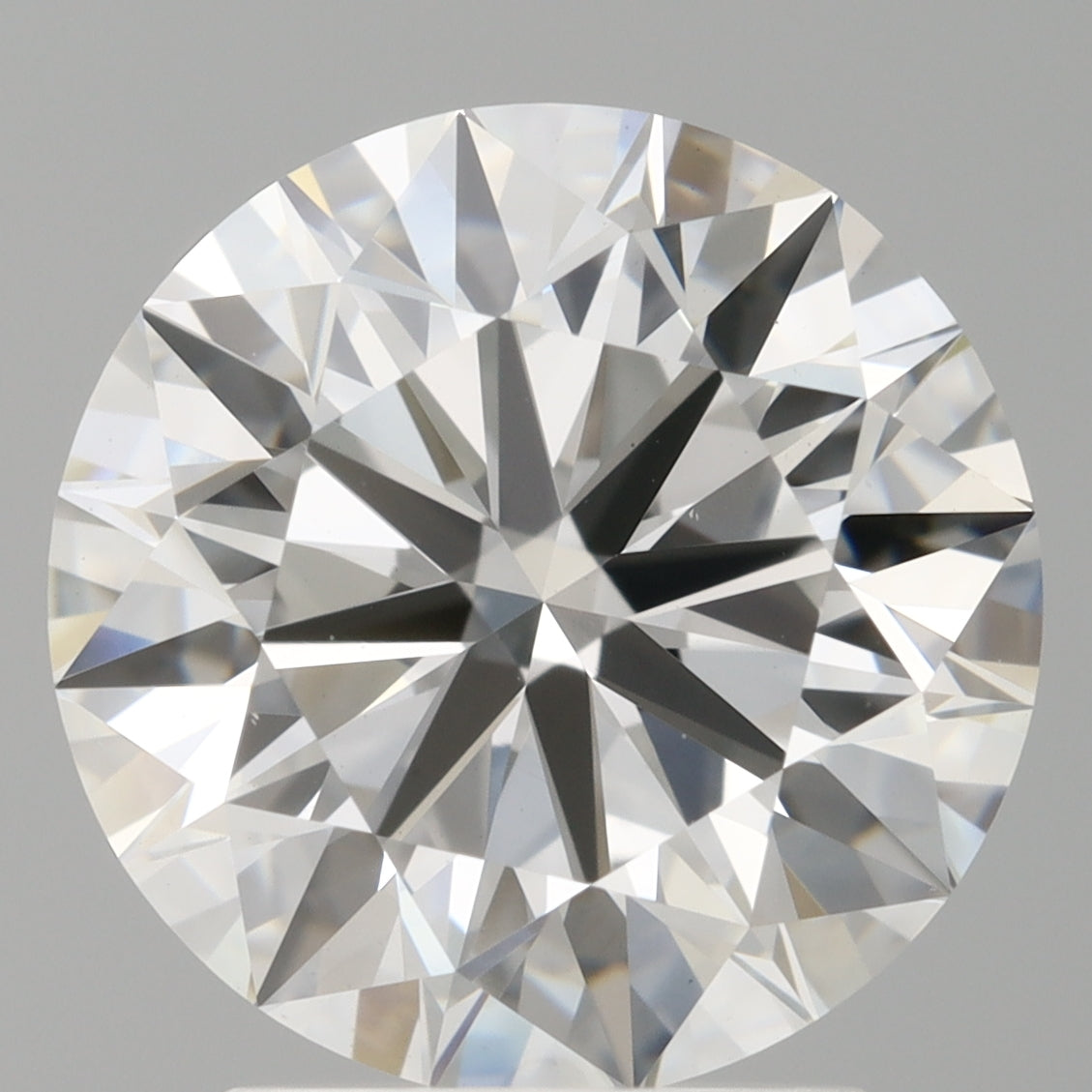 2.97 Carat Round Shaped, Excellent Cut, E Color, VS1 Clarity, IGI Certified Lab Grown Diamond