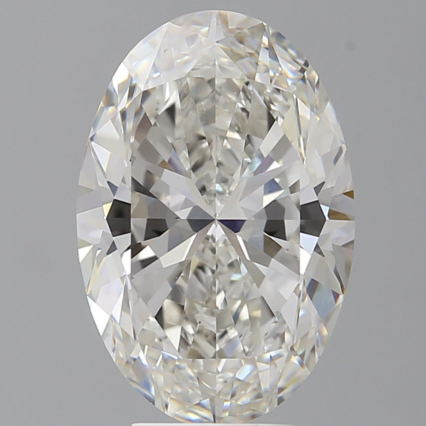 6.05 Carat Oval Shaped, Ideal Cut, F Color, VS1 Clarity, IGI Certified Lab Grown Diamond