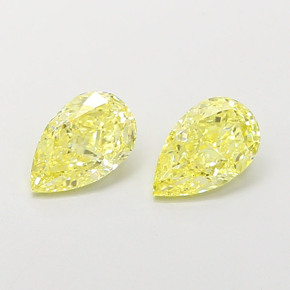 1.06 Carat Pear Shaped, Ideal Cut, VVS2 Clarity, IGI Certified Lab Grown Diamond