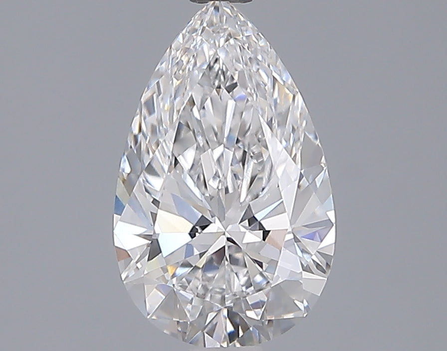 1.55 Carat Pear Shaped, Ideal Cut, D Color, VVS1 Clarity, IGI Certified Lab Grown Diamond