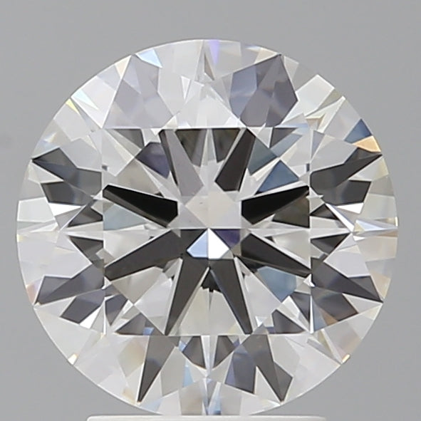 3.07 Carat Round Shaped, Ideal Cut, F Color, VVS2 Clarity, IGI Certified Lab Grown Diamond