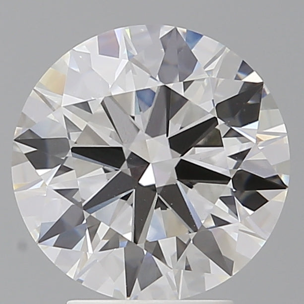 3.54 Carat Round Shaped, Ideal Cut, F Color, VVS2 Clarity, IGI Certified Lab Grown Diamond