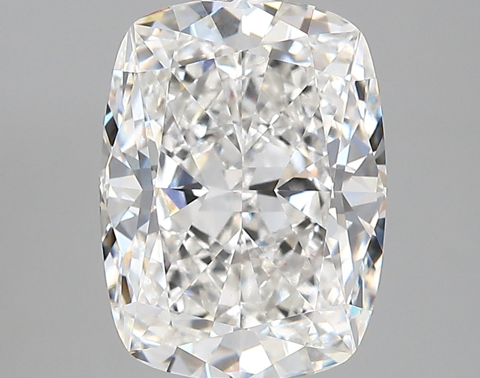 3.90 Carat Cushion Shaped, Very Good Cut, E Color, VVS2 Clarity, IGI Certified Lab Grown Diamond
