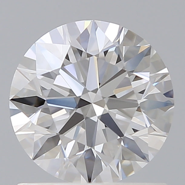 1.09 Carat Round Shaped, Ideal Cut, D Color, VS1 Clarity, IGI Certified Lab Grown Diamond