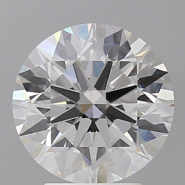 3.56 Carat Round Shaped, Ideal Cut, F Color, VVS2 Clarity, IGI Certified Lab Grown Diamond