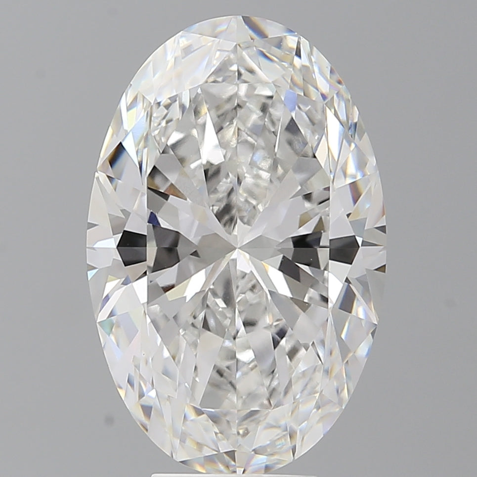 7.54 Carat Oval Shaped, Ideal Cut, E Color, VS1 Clarity, IGI Certified Lab Grown Diamond