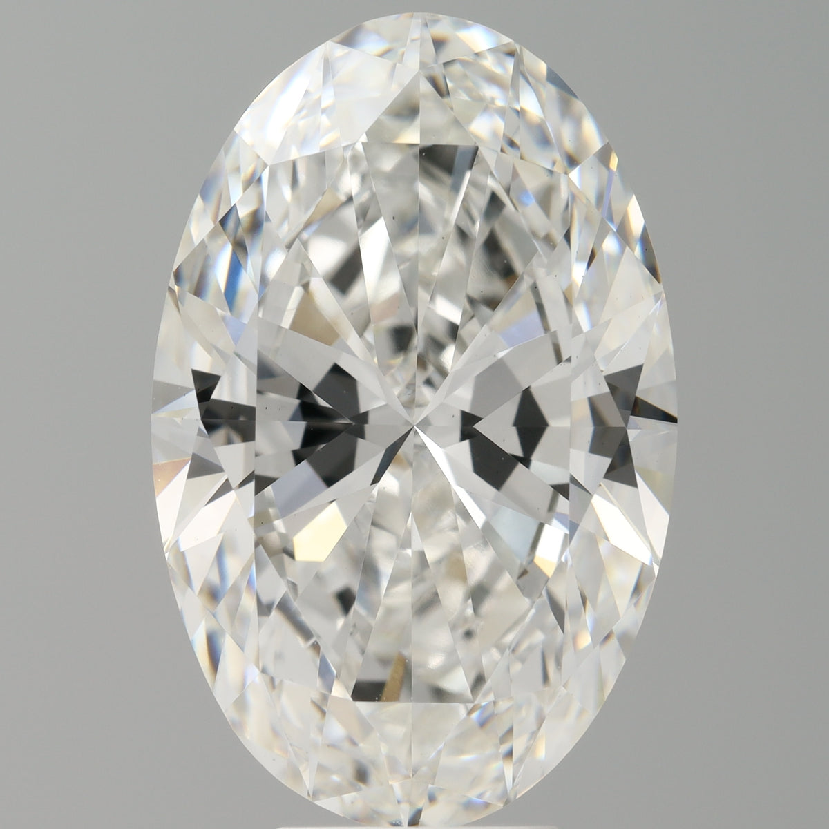 8.05 Carat Oval Shaped, Ideal Cut, E Color, VVS2 Clarity, IGI Certified Lab Grown Diamond