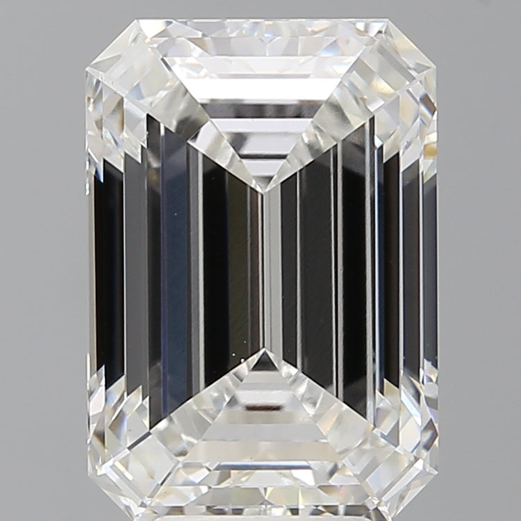 6.50 Carat Emerald Shaped, Ideal Cut, E Color, VS1 Clarity, IGI Certified Lab Grown Diamond