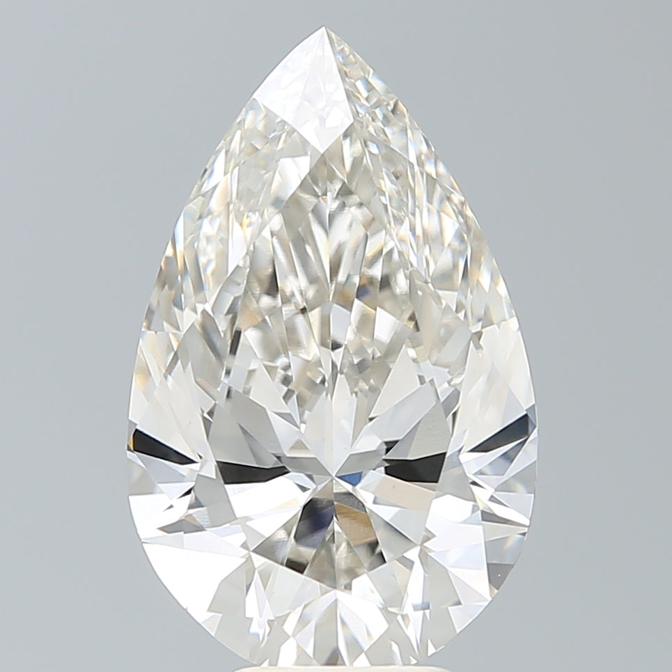 6.51 Carat Pear Shaped, Ideal Cut, H Color, VS1 Clarity, IGI Certified Lab Grown Diamond