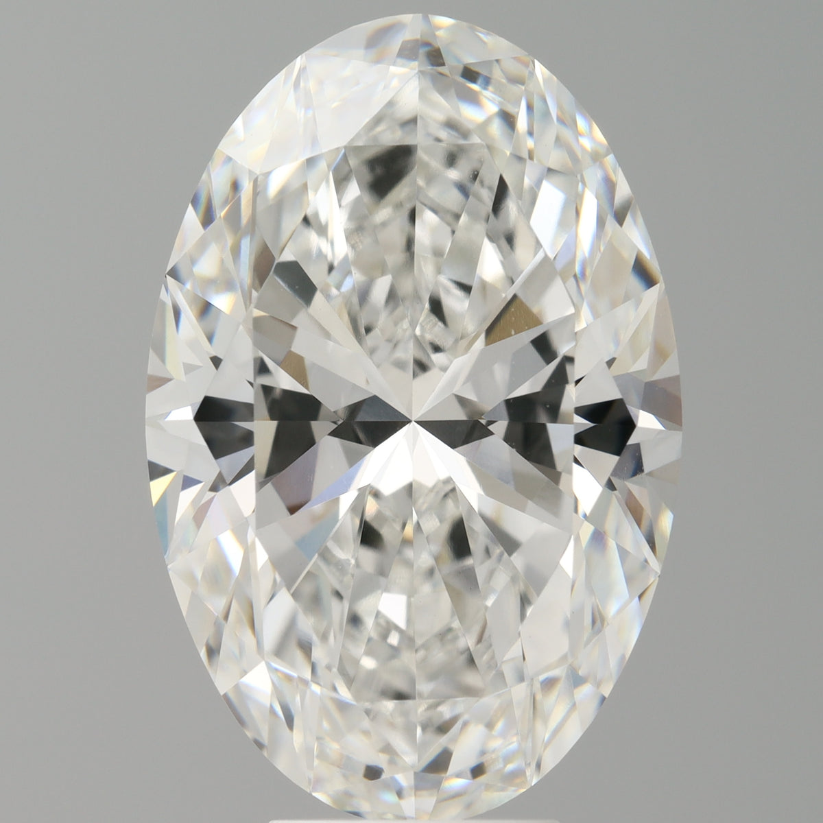 7.60 Carat Oval Shaped, Ideal Cut, E Color, VVS2 Clarity, IGI Certified Lab Grown Diamond