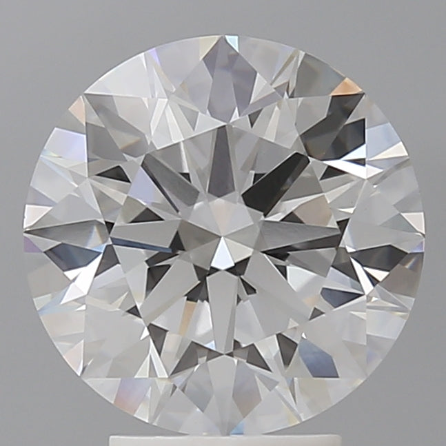 4.10 Carat Round Shaped, Ideal Cut, E Color, VVS2 Clarity, IGI Certified Lab Grown Diamond