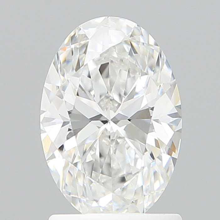 1.53 Carat Oval Shaped, Ideal Cut, D Color, VVS1 Clarity, IGI Certified Lab Grown Diamond