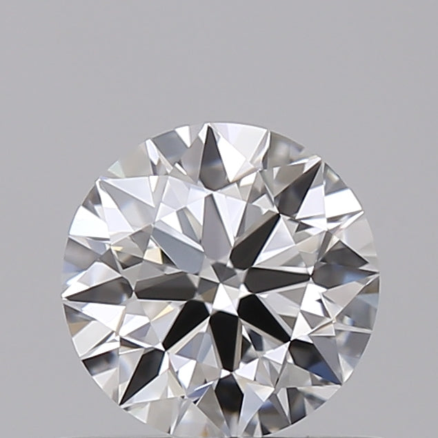 0.66 Carat Round Shaped, Excellent Cut, D Color, VVS2 Clarity, IGI Certified Lab Grown Diamond