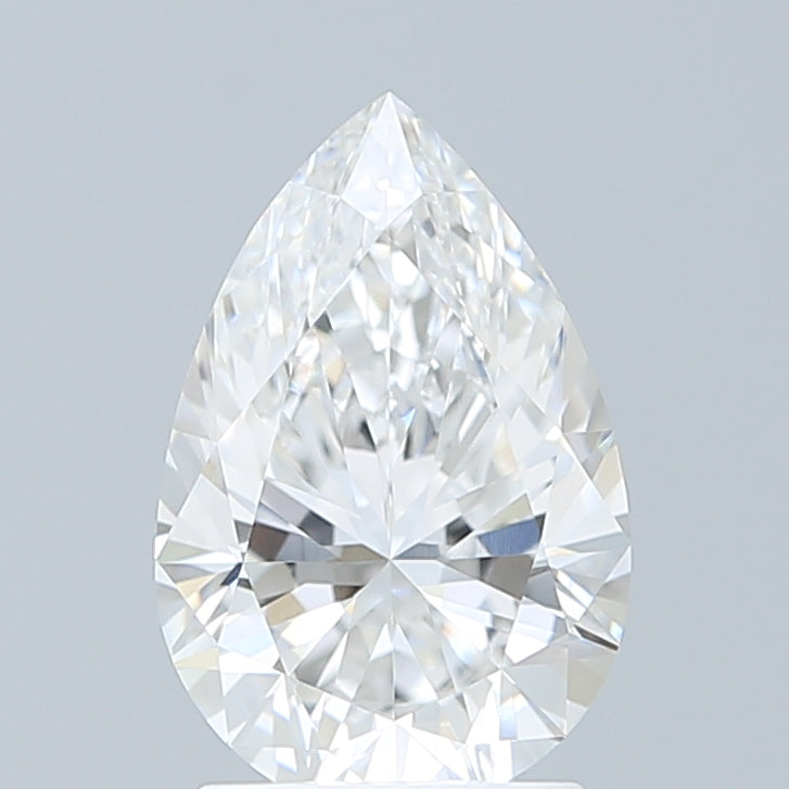 2.06 Carat Pear Shaped, Ideal Cut, E Color, VVS1 Clarity, IGI Certified Lab Grown Diamond