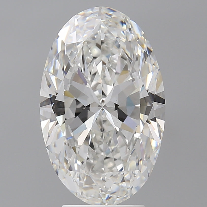 4.53 Carat Oval Shaped, Ideal Cut, E Color, VS1 Clarity, IGI Certified Lab Grown Diamond