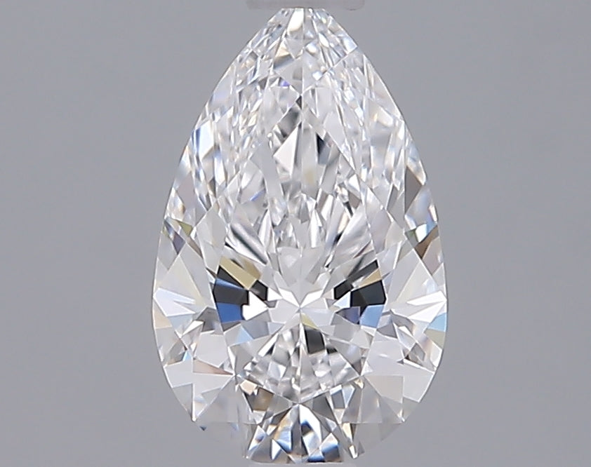 1.30 Carat Pear Shaped, Ideal Cut, D Color, VVS1 Clarity, IGI Certified Lab Grown Diamond