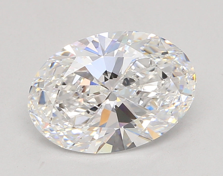 2.74 Carat Oval Shaped, Ideal Cut, D Color, VS1 Clarity, IGI Certified Lab Grown Diamond