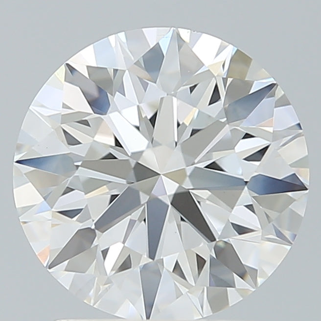 2.24 Carat Round Shaped, Ideal Cut, F Color, VS1 Clarity, IGI Certified Lab Grown Diamond