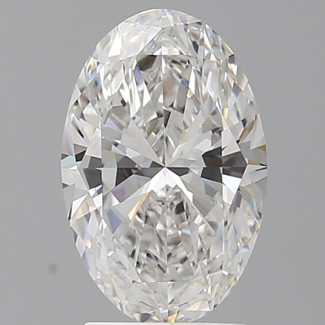 2.53 Carat Oval Shaped, Ideal Cut, E Color, VS1 Clarity, IGI Certified Lab Grown Diamond
