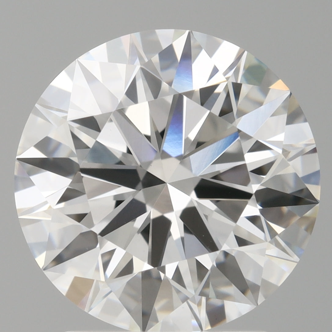 2.60 Carat Round Shaped, Ideal Cut, E Color, VVS2 Clarity, IGI Certified Lab Grown Diamond