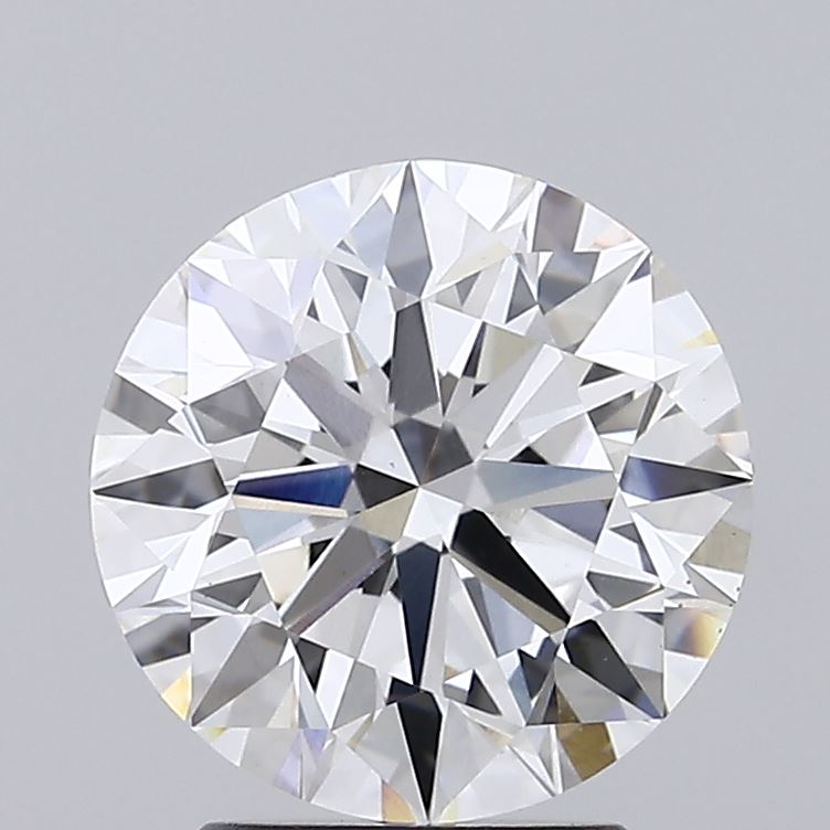 3.01 Carat Round Shaped, Ideal Cut, F Color, VS1 Clarity, IGI Certified Lab Grown Diamond