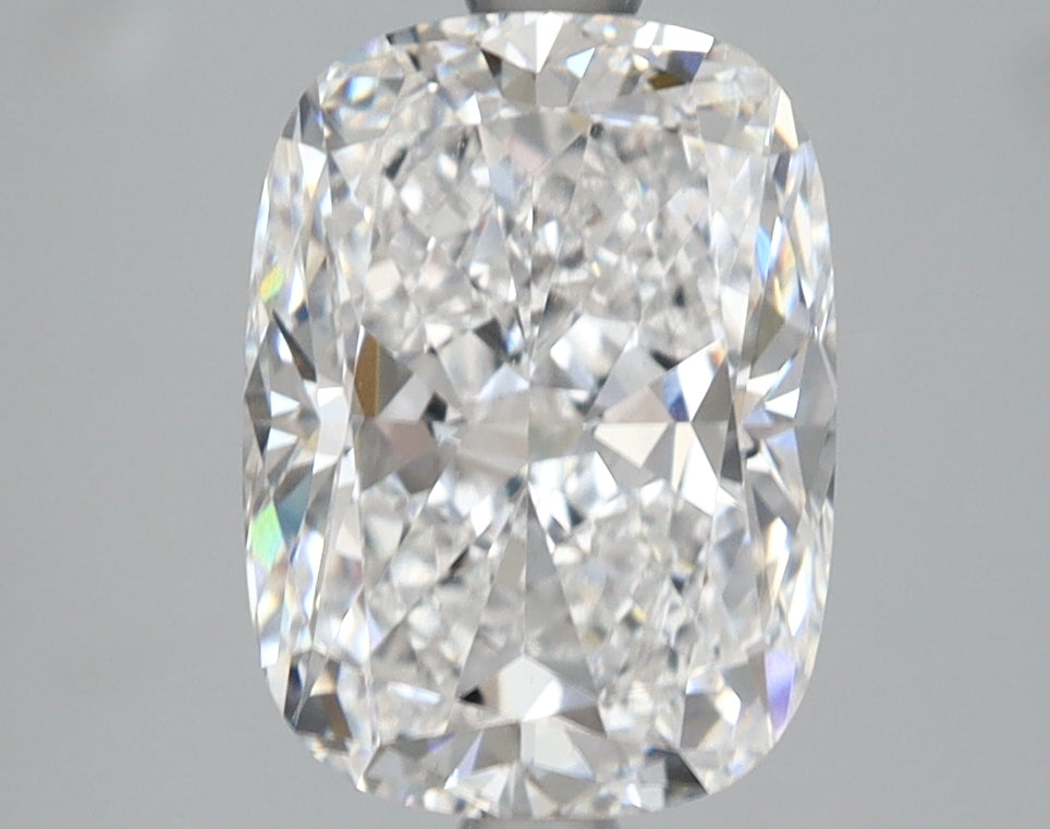 3.02 Carat Cushion Shaped, Ideal Cut, D Color, VS1 Clarity, IGI Certified Lab Grown Diamond