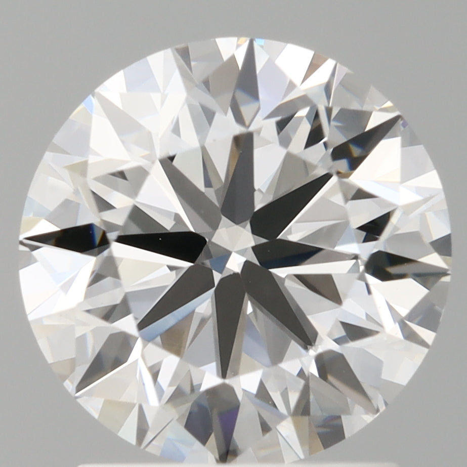 2.00 Carat Round Shaped, Very Good Cut, D Color, VVS2 Clarity, IGI Certified Lab Grown Diamond