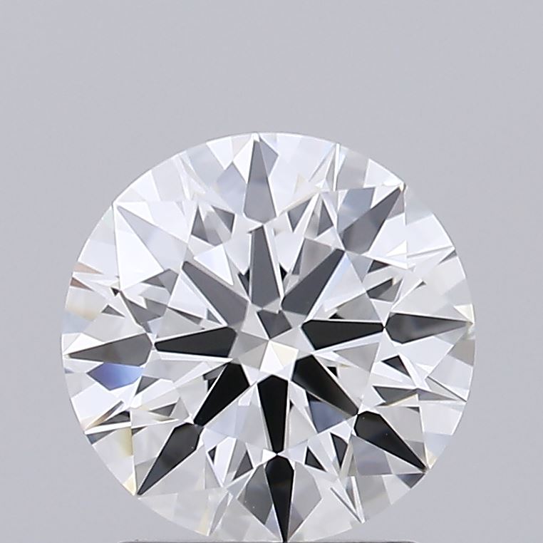 1.53 Carat Round Shaped, Ideal Cut, D Color, VS1 Clarity, IGI Certified Lab Grown Diamond