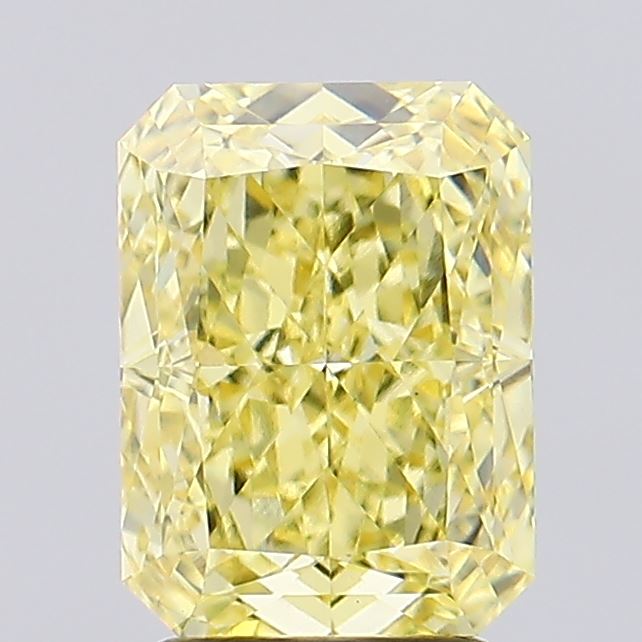 3.22 Carat Radiant Shaped, Ideal Cut, VVS2 Clarity, IGI Certified Lab Grown Diamond
