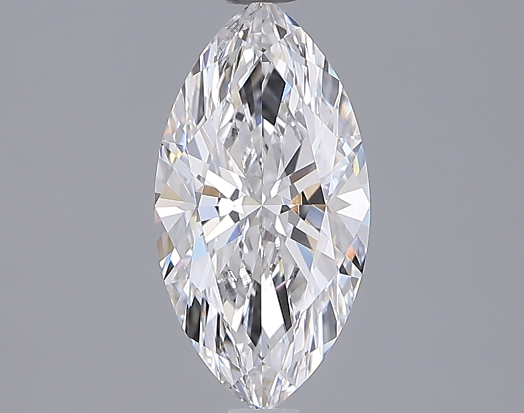 1.57 Carat Marquise Shaped, Ideal Cut, D Color, VVS1 Clarity, IGI Certified Lab Grown Diamond