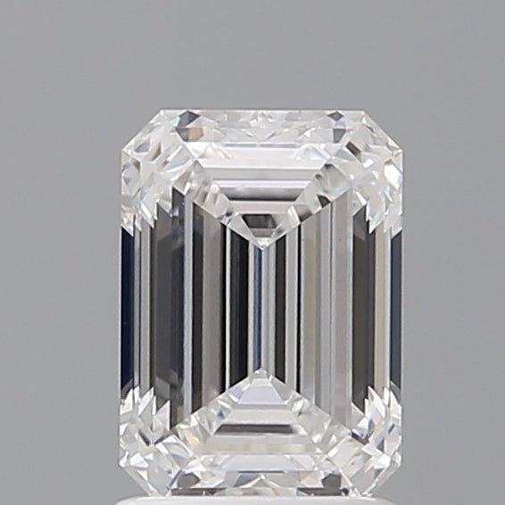 1.60 Carat Emerald Shaped, Ideal Cut, D Color, VVS2 Clarity, IGI Certified Lab Grown Diamond