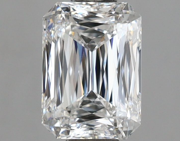 1.19 Carat Radiant Shaped, Excellent Cut, E Color, VVS2 Clarity, IGI Certified Lab Grown Diamond